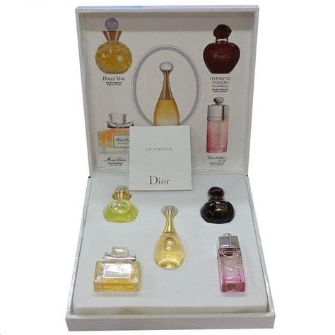 miniature dior perfume gift sets